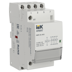 ARMAT Контактор модульный KMR 25А 230В AC 4НЗ IEK
