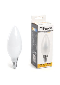Лампа светодиодная Feron LB-717 Свеча E14 15W 230V 2700K