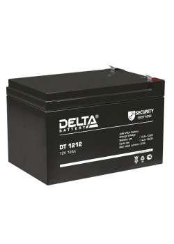 Аккумулятор ОПС 12В 12А.ч Delta DT 1212