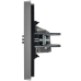 FORTE&PIANO Розетка TV оконечная FP528 сталь IEK FORTE&PIANO Розетка TV оконечная FP528 сталь IEK