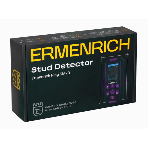 Детектор скрытой проводки Ping SM70 фиолет. Ermenrich 83841 Детектор скрытой проводки Ping SM70 фиолет. Ermenrich 83841