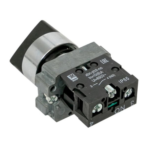 Переключатель BD21 2P короткая ручка NO IP65 EKF