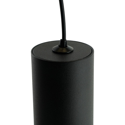 Светильник потолочный Feron ML1018 Barrel levitation на подвесе MR11 35W 230V, черный + золото 40*250
