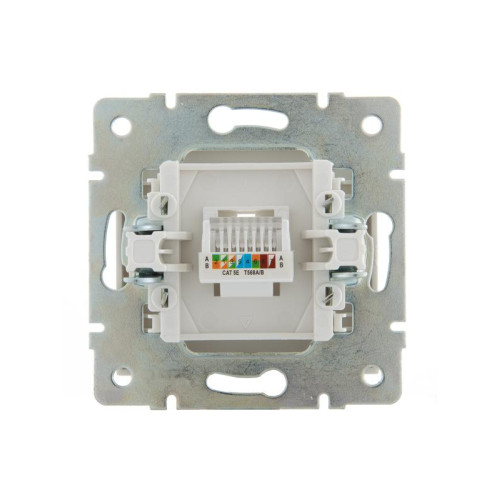 Розетка компьютерная СП Rain RJ45 16А IP20 механизм бел. LEZARD 703-0288-139 Розетка компьютерная СП Rain RJ45 16А IP20 механизм бел. LEZARD 703-0288-139
