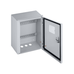 Корпус металлический ЩУ-МП (370х325х180) с окном IP54 Народный эконом