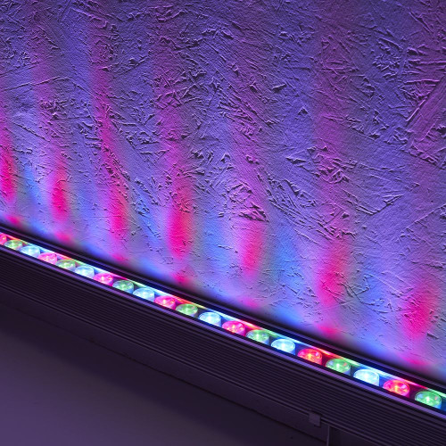 Светодиодный линейный прожектор для подсветки стен с DMX Feron LL-892 36W RGB DC24V IP65