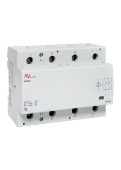Контактор модульный КМ 80А 2NO+2NC 230В АС (6 мод.) AVERES EKF