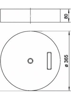Основание для сист. FangFix бетон F-FIX-S16 OBO 5403227