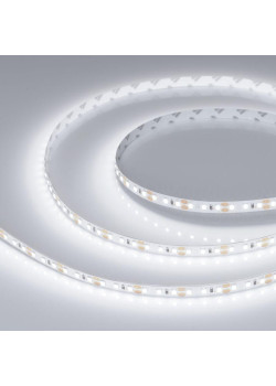 Лента светодиодная RT-A120-8mm 12В White 6000К 9.6Вт/м IP20 2835 открыт. (уп.5м) Arlight 012334(2)