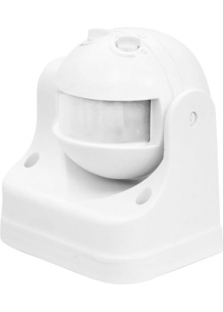 Датчик движения 1200W 12m 180° белый, SEN11