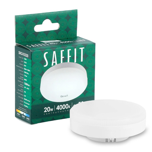 Лампа светодиодная SAFFIT SBGX5320 GX53 20W 230V 4000K