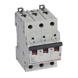Авт.выкл.DX3-E C4 3П 6000/6kA LEGRAND