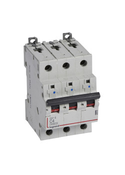 Авт.выкл.DX3-E C4 3П 6000/6kA LEGRAND