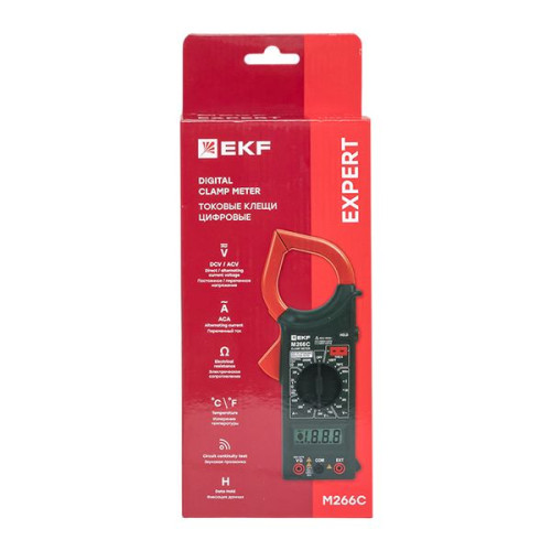 Токовые клещи цифровые M266C EKF Expert Токовые клещи цифровые M266C EKF Expert