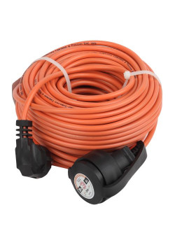 Удлинитель-шнур 1х30м с заземл. 6А IP20 UPx-1e-3х0.75-30m ПВС 3х0.75 (бухта) Эра Б0046812