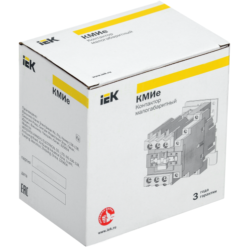Контактор КМИе-49512 95А 230В/АС3 1NO;1NC GENERICA Контактор КМИе-49512 95А 230В/АС3 1NO;1NC GENERICA