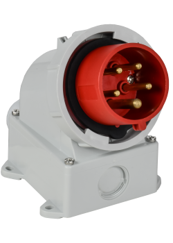 Вилка стационарная ССИ-5152 16А-6ч/380В 3P+PE+N IP67 IEK