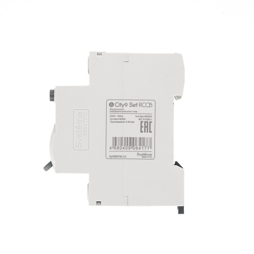 City9 Set ВДТ 63А 2P 100мА Тип-AC 230В City9 Set ВДТ 63А 2P 100мА Тип-AC 230В