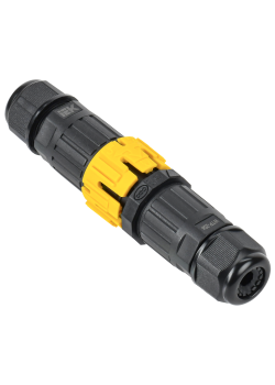 Коннектор кабельный герметичный WTP-204 3 PIN IP68 IEK