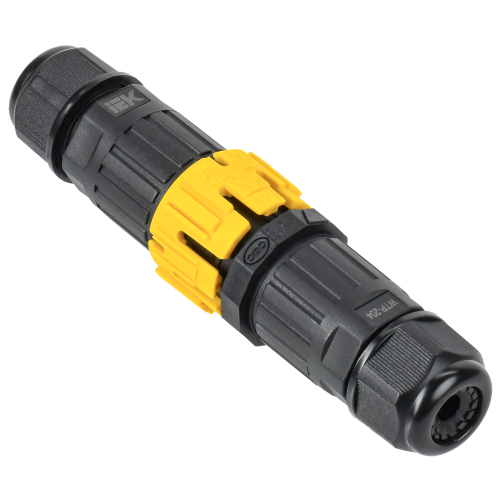 Коннектор кабельный герметичный WTP-204 3 PIN IP68 IEK