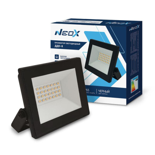 Прожектор светодиодный ДДО-8 20Вт 6500К IP65 2100лм 105лм/Вт 230В NEOX 4690612034010