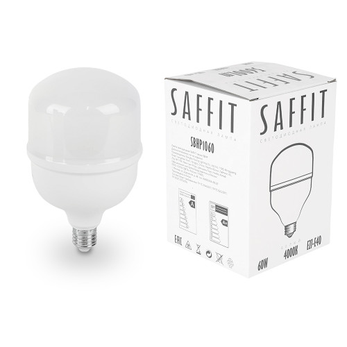 Лампа светодиодная SAFFIT SBHP1060 E27-E40 60W 230V 4000K