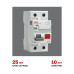 ВДТ DV 2P 63А 300мА тип AC эл-мех 10kA AVERES EKF ВДТ DV 2P 63А 300мА тип AC эл-мех 10kA AVERES EKF