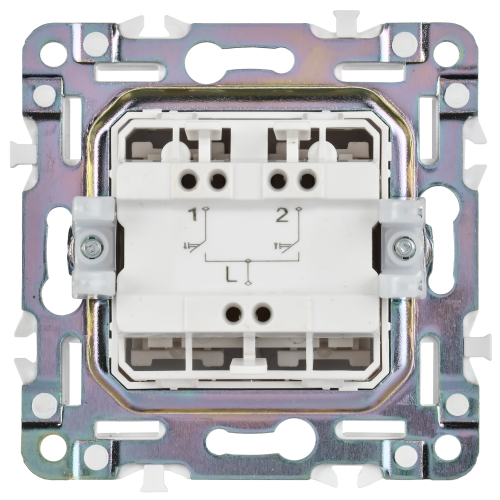 SKANDY Выключатель жалюзи 10А SK-V12Gr серый IEK SKANDY Выключатель жалюзи 10А SK-V12Gr серый IEK