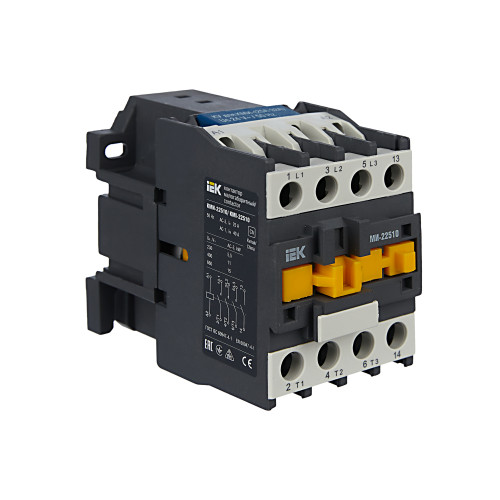 Контактор КМИ-22510 25А 24В/АС3 1NO IEK Контактор КМИ-22510 25А 24В/АС3 1NO IEK