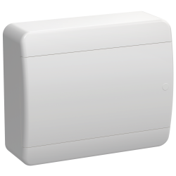 TEKFOR Корпус пластиковый ЩРН-П-12 IP41 белая дверь IEK