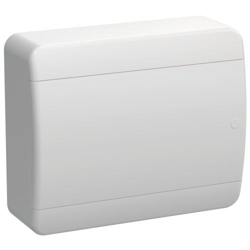TEKFOR Корпус пластиковый ЩРН-П-12 IP41 белая дверь IEK