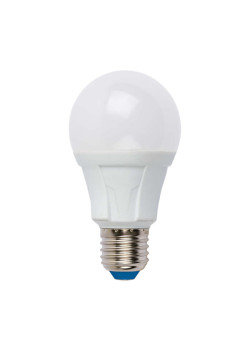 Лампа светодиодная LED-A60 12W/WW/E27/FR PLP01WH Яркая 12Вт грушевидная матовая 3000К тепл. бел. E27 (упак. картон) Uniel UL-00001526