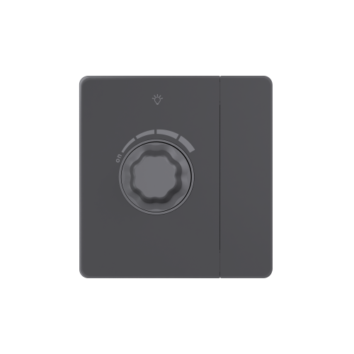 Systeme Infinity, Светорегулятор TRIAC c выключателем С/У 300Вт (250В), Вулканический пепел Systeme Infinity, Светорегулятор TRIAC c выключателем С/У 300Вт (250В), Вулканический пепел