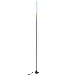 Светильник уличный светодиодный Feron DH2101, 1W, DC24V, низковольтный, 3000K, черный/золотой, 15*15*793