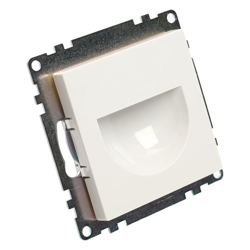 Подсветка встраиваемая LED (механизм), 250В, 1W, 4000К, серия Катрин, белый Подсветка встраиваемая LED (механизм), 250В, 1W, 4000К, серия Катрин, белый