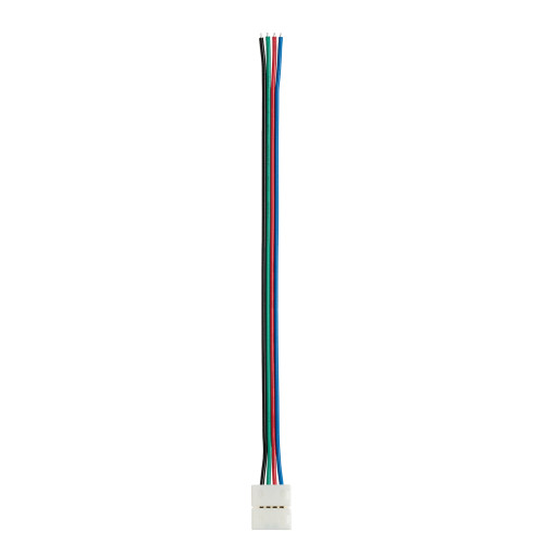 Коннектор для соединения светодиодной RGB ленты шириной 10 мм с драйвером, (уп. 2 шт), TDM Коннектор для соединения светодиодной RGB ленты шириной 10 мм с драйвером, (уп. 2 шт), TDM