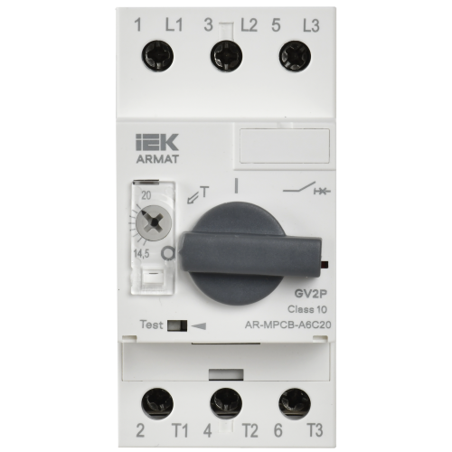ARMAT Автоматический выключатель защиты двигателя A6 GV2P 14,5-20А IEK