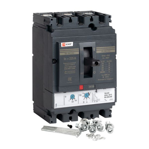 ВА-99C 250/225А 3P 45кА с термомагнитным расцепителем EKF ВА-99C 250/225А 3P 45кА с термомагнитным расцепителем EKF