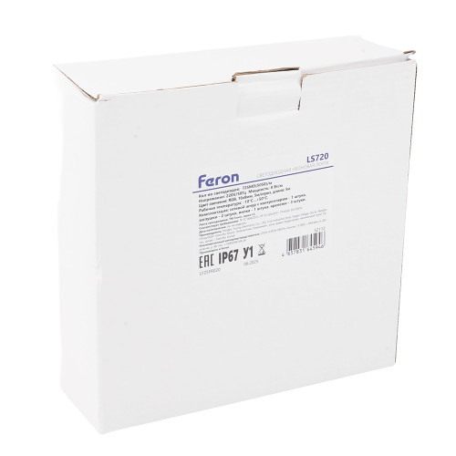 Cветодиодная LED лента Feron LS720 неоновая, 72SMD(5050)/м 8Вт/м 5м 220V RGB IP65 Cветодиодная LED лента Feron LS720 неоновая, 72SMD(5050)/м 8Вт/м 5м 220V RGB IP65