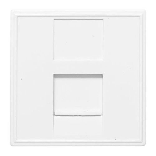 Розетка RJ45 кат. 6, 2 модуля EKF