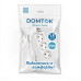 Удлинитель 3х1.5м с заземл. 16А IP20 3.5кВт ПВС 3х1 бел. DOMTOK 2389 Удлинитель 3х1.5м с заземл. 16А IP20 3.5кВт ПВС 3х1 бел. DOMTOK 2389