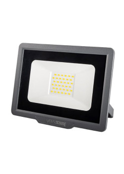 Прожектор светодиодный PFL-C3 10Вт 6500К IP65 закален. прозр. стекло JazzWay 5023529A