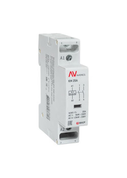 Контактор модульный КМ 25А 2NO 24В АС (1 мод.) AVERES EKF