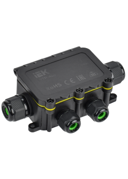 Коробка распределительная герметичная WTP-405 6 вводов IP68 IEK