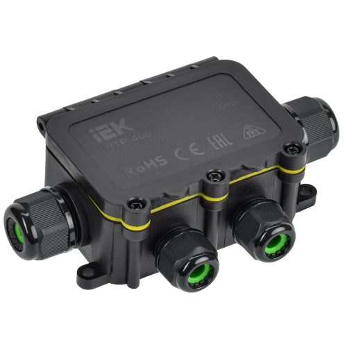 Коробка распределительная герметичная WTP-405 6 вводов IP68 IEK