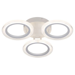Светильник светодиодный Ring CLL-1-39 WH 39Вт 4000К 450х450х80 бел. Эра Б0069742