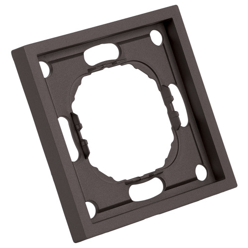 Рамка STEKKER, PFR00-5001-09 1-местная, серия Эмили, антрацит, soft touch Рамка STEKKER, PFR00-5001-09 1-местная, серия Эмили, антрацит, soft touch