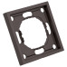 Рамка STEKKER, PFR00-5001-09 1-местная, серия Эмили, антрацит, soft touch Рамка STEKKER, PFR00-5001-09 1-местная, серия Эмили, антрацит, soft touch