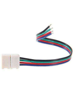 Коннектор PLSC-10х4/15/4pin (5050 RGB) (уп.5шт) JazzWay 1017161