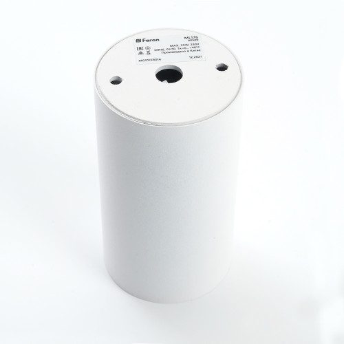 Светильник потолочный Feron ML176 MR16 GU10 35W 230V, белый Светильник потолочный Feron ML176 MR16 GU10 35W 230V, белый